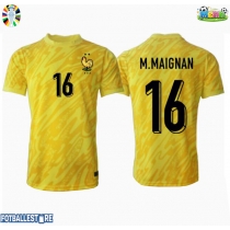 Frankrike Mike Maignan #16 Keeper Hjemmedrakt EM 2024 Kortermet